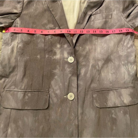 Diane Helena Collection size M Tye dyed blazer - Picture 3 of 5